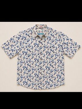 Reyn Spooner Hawaiian Traditions Sailboat Button Shirt XL Cotton Aloha Preppy